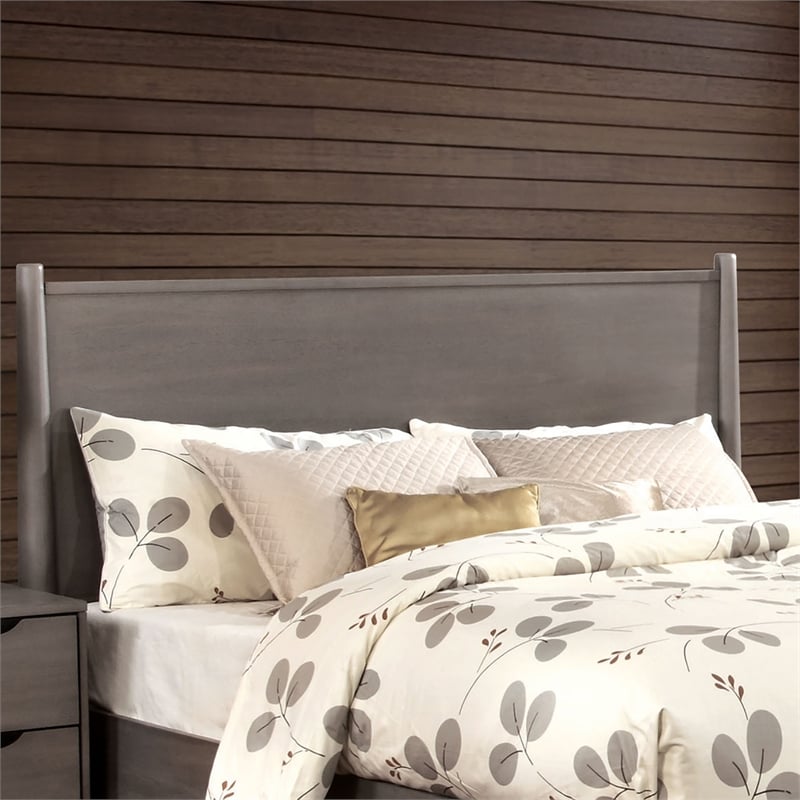 FOA Belkor 3-Piece Gray Solid Wood Bedroom Set - King + Nightstand + Chest