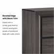 Furniture of America Drummond Contemporary Wood 2-Drawer Nightstand in Gray
