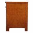 Furniture of America Dimanche Solid Wood 1-Drawer Nightstand in Oak