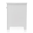 Furniture of America Dimanche Solid Wood 1-Drawer Nightstand in White