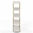 Furniture of America Ketano Metal 4-Shelf Bookcase in Gold Champagne