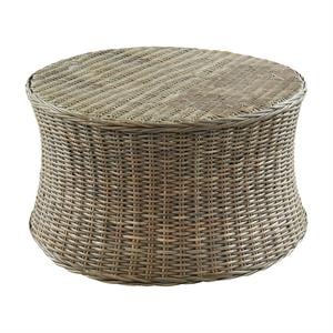 Wicker Coffee Table, Rattan Coffee Table, Round Wicker Coffee Table