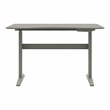Furniture of America Glenda Metal Adjustable Short Standing Desk in Gray