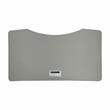 Furniture of America Glenda Metal Adjustable Short Standing Desk in Gray