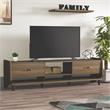 Furniture of America Waggoner Modern Wood 70-Inch TV Stand in Walnut