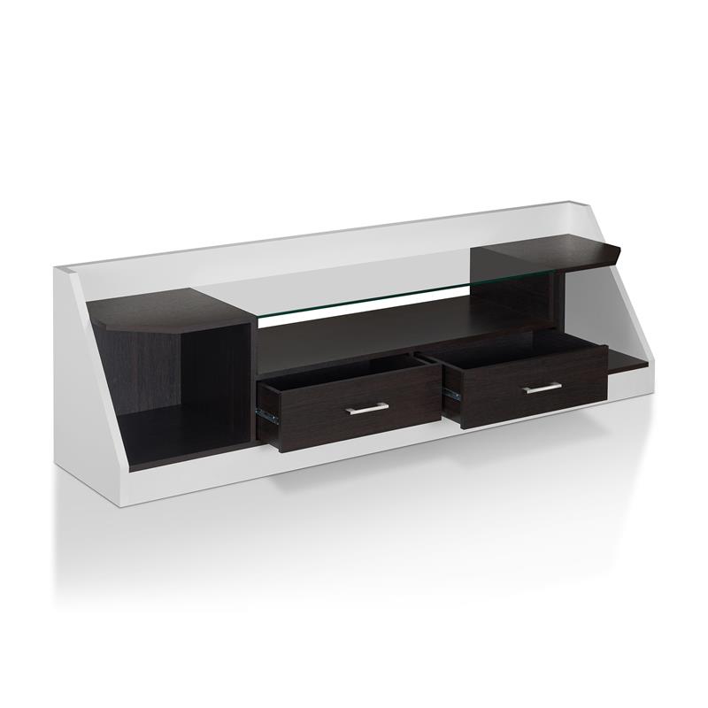 Furniture of America Ardmore Modern Wood 70-Inch TV Stand in Espresso