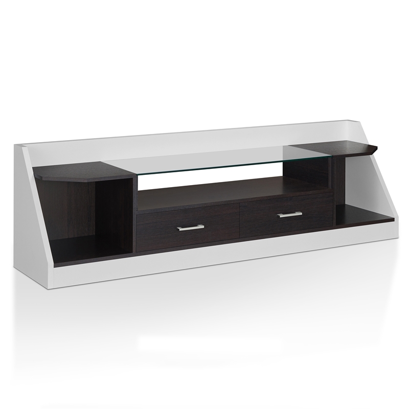 Furniture of America Ardmore Modern Wood 70-Inch TV Stand in Espresso