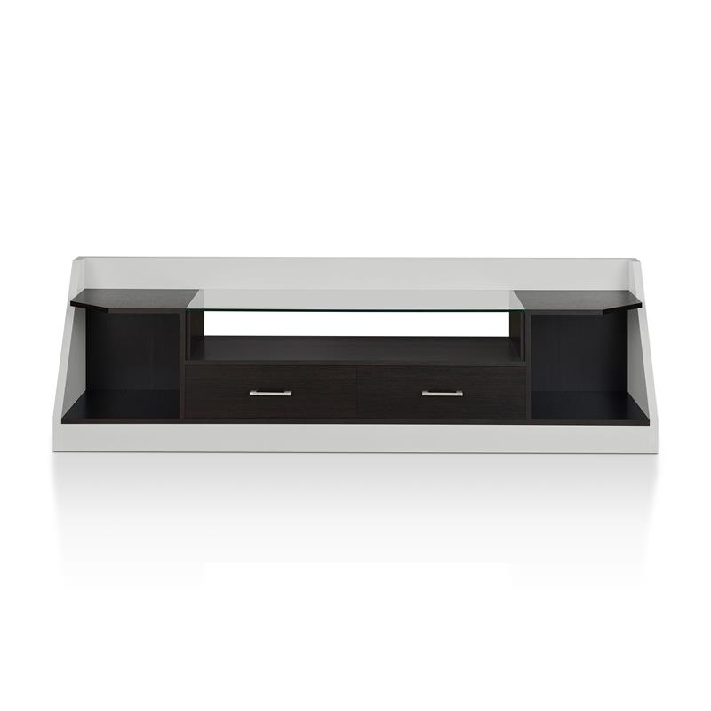 Furniture of America Ardmore Modern Wood 70-Inch TV Stand in Espresso