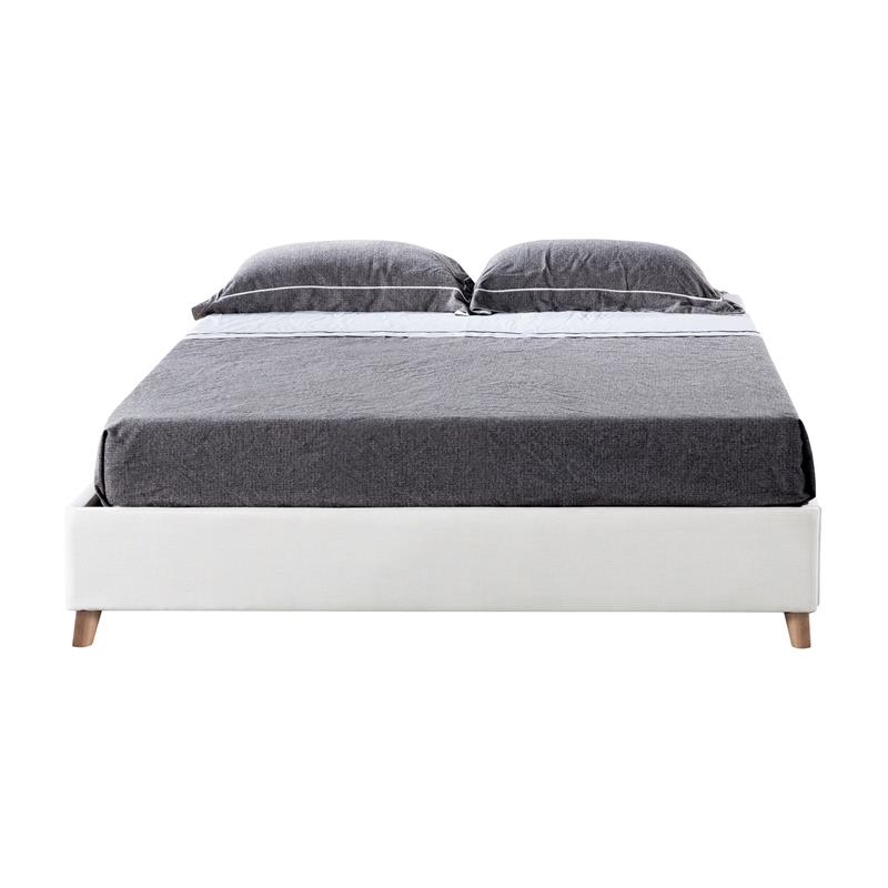 Furniture of America Goolsby Wood Full Foundation Bed in Cream