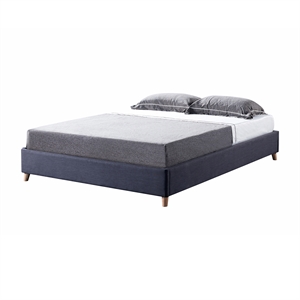 Furniture of America Goolsby Wood Full Foundation Bed in Dark Gray