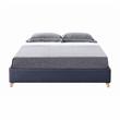 Furniture of America Goolsby Wood Full Foundation Bed in Dark Gray