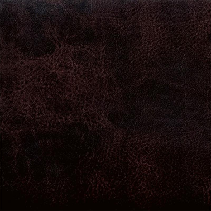 Furniture of America Goodwater Faux Leather Full Foundation Bed in Brown