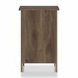 Furniture of America Daena Rustic Wood 3-Drawer Nightstand in Distressed Walnut