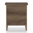 Furniture of America Daena Rustic Wood 2-Drawer Nightstand in Distressed Walnut