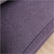 Furniture of America Allyson Transitional Chenille Loveseat in Purple