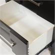Furniture of America Vela Solid Wood 2-Drawer Nightstand in Espresso