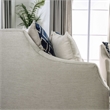 Furniture of America Hollie Transitional Fabric 2-Piece Sofa Set in Ivory