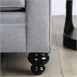 Furniture of America Hollie Transitional Fabric 2-Piece Sofa Set in Gray