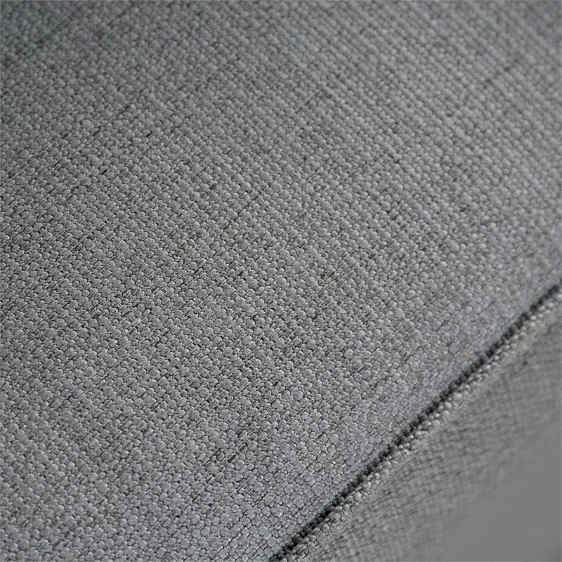 Furniture of America Hollie Transitional Fabric 2-Piece Sofa Set in Gray