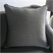 Furniture of America Hollie Fabric Upholstered Loveseat in Gray