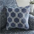 Furniture of America Brummitt Transitional Fabric Sofa in Blue