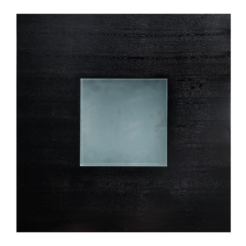 Furniture of America Jalen Wood 5-Piece LED Counter Table Set in Black