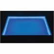 Furniture of America Jalen Wood 5-Piece LED Counter Table Set in Black
