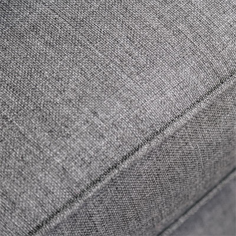 Furniture of America Tammie Transitional Fabric Loveseat in Bluish Gray