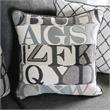 Furniture of America Tammie Transitional Fabric Loveseat in Bluish Gray