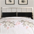 Furniture of America Cepher Wood King Headboard and Footboard in Black