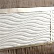 Furniture of America Cepher Wood King Headboard and Footboard in White