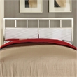 Furniture of America Cepher Wood King Headboard and Footboard in White