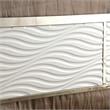 Furniture of America Cepher Wood Queen Headboard and Footboard in White