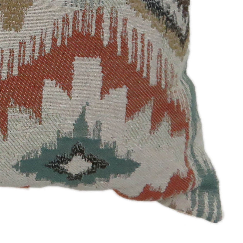 Furniture of America Noma Fabric Large Throw Pillow in Multi-Color (Set of 2)