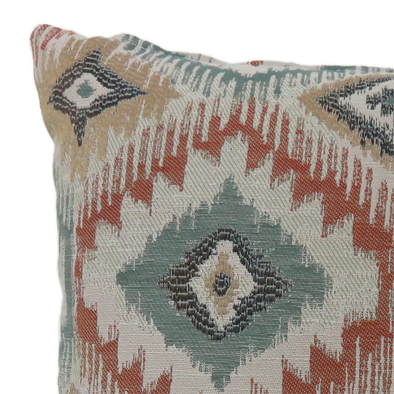 Furniture of America Noma Fabric Large Throw Pillow in Multi-Color (Set of 2)