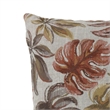 Furniture of America Corelle Fabric Large Throw Pillow in Red (Set of 2)
