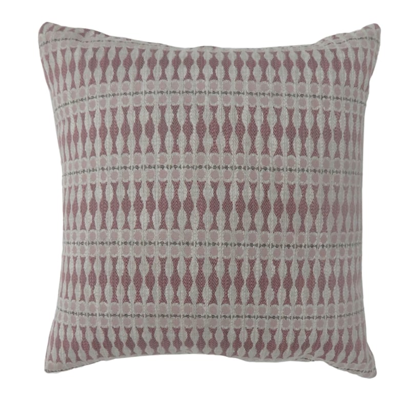 Furniture of America Plenley Fabric Small Throw Pillow in Red (Set of 2)