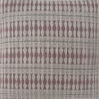 Furniture of America Plenley Fabric Small Throw Pillow in Red (Set of 2)
