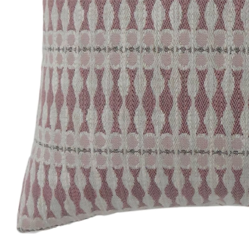 Furniture of America Plenley Fabric Small Throw Pillow in Red (Set of 2)
