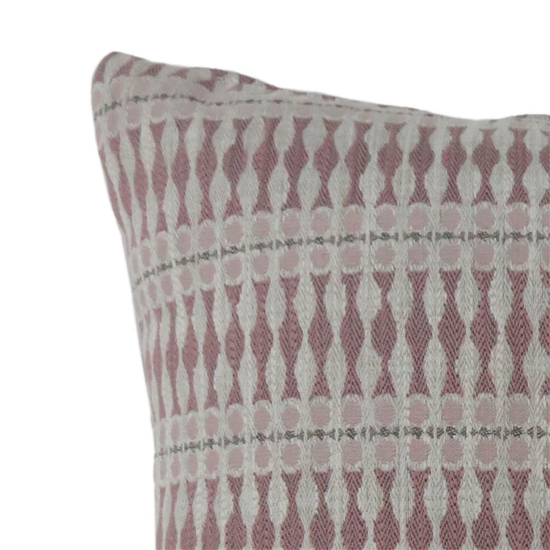 Furniture of America Plenley Fabric Small Throw Pillow in Red (Set of 2)