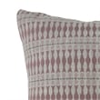 Furniture of America Plenley Fabric Small Throw Pillow in Red (Set of 2)