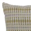 Furniture of America Plenley Fabric Large Throw Pillow in Yellow (Set of 2)