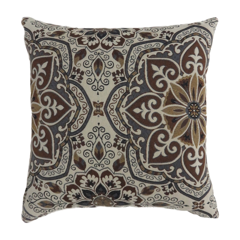 Furniture of America Rawlston Fabric Large Multi-Color Throw Pillow (Set of 2)