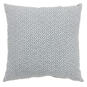 Furniture of America Heleios Fabric Small Throw Pillow in Blue (Set of 2)