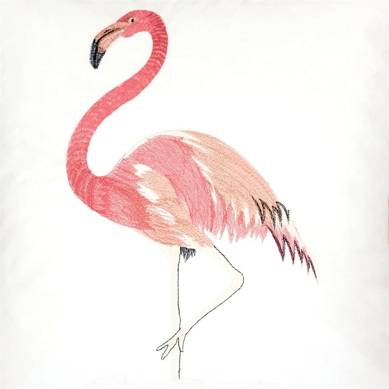 Furniture of America Daytona Fabric Pink 20-Inch Throw Pillow (Set of 2)