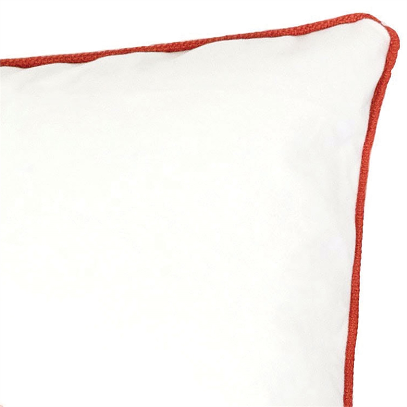 Furniture of America Daytona Fabric Pink 20-Inch Throw Pillow (Set of 2)