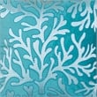 Furniture of America Paloma Teal Blue Fabric 20-Inch Throw Pillow (Set of 2)