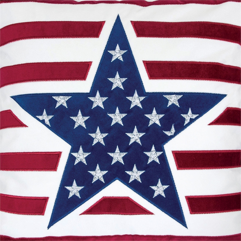 Furniture of America Washington Fabric Multi-Color Throw Pillow (Set of 2)