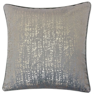 furniture of america adeline modern textured polyester velvet accent pillow (set of 2)