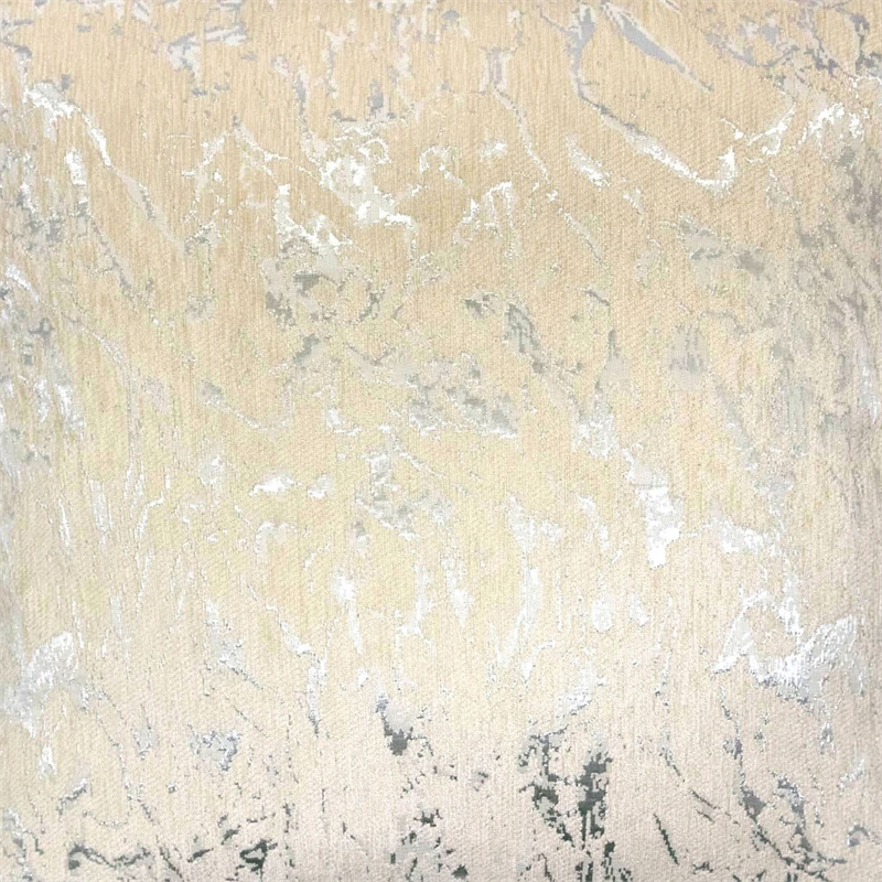 Furniture of America Adeline Fabric 20-Inch Pillow in Light Beige (Set of 2)